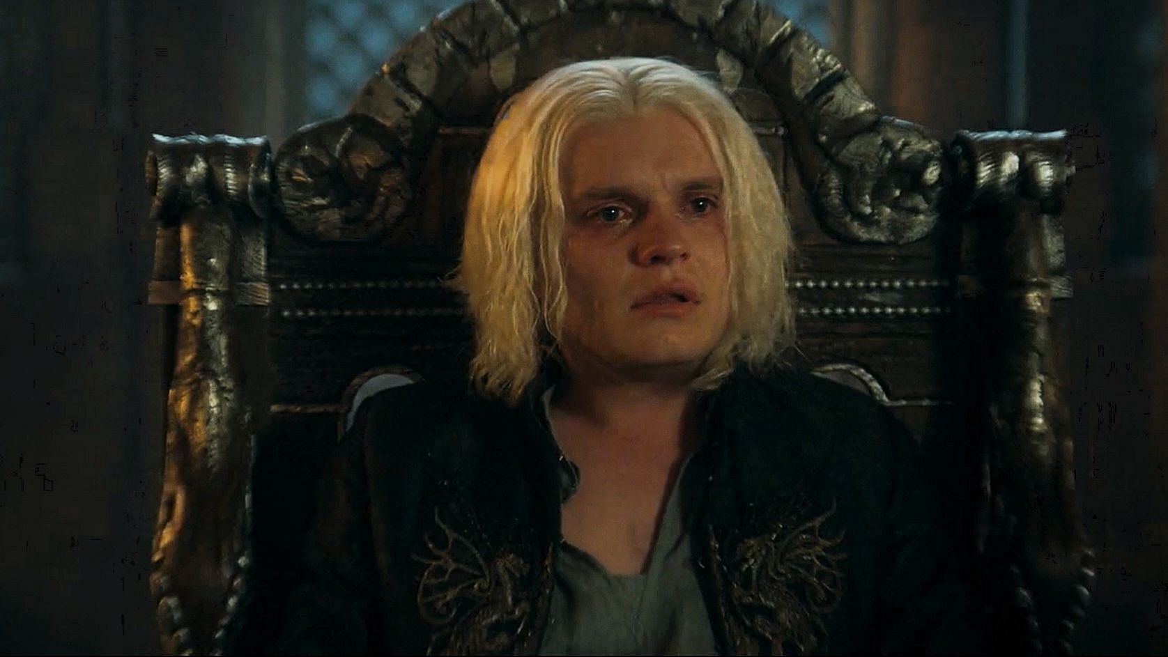 Tom Gylnn-Carney as Aegon Targaryen on House of the Dragon season 2 episode 2