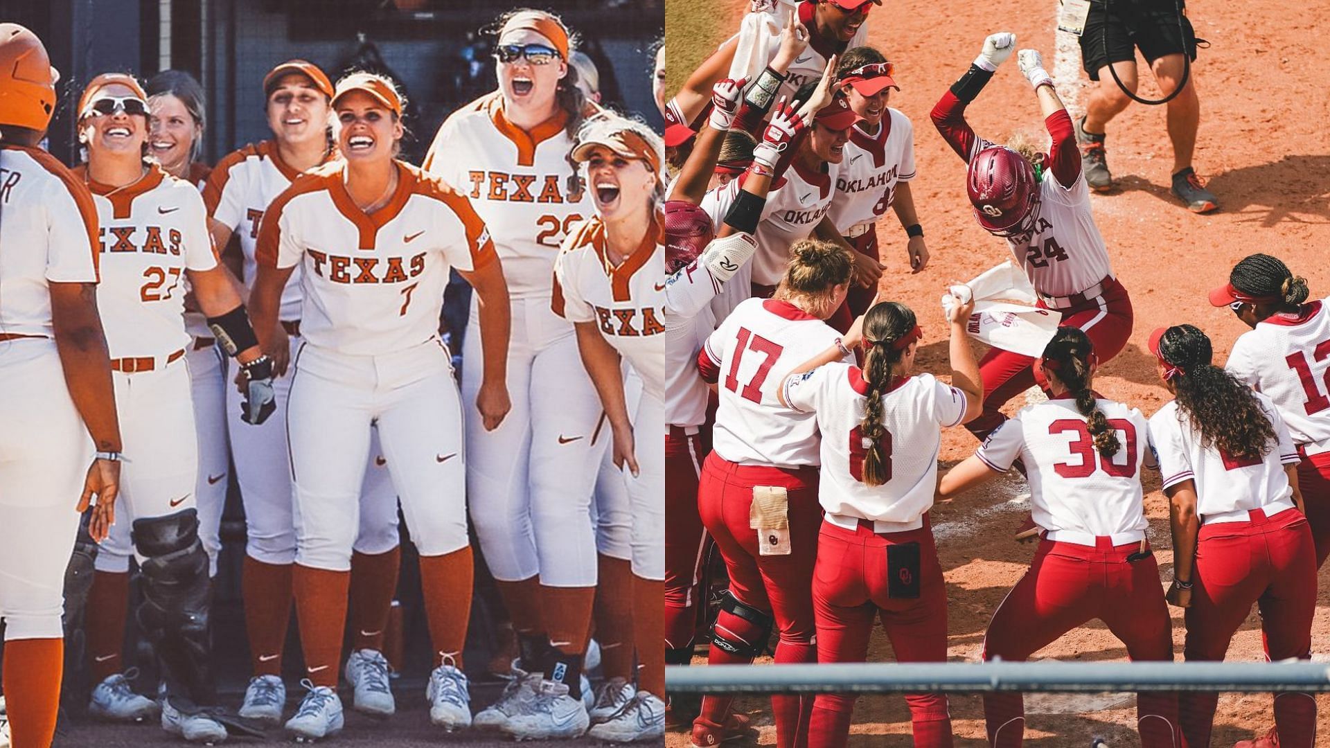 How to watch Texas vs. Oklahoma WCWS Final Game 1? TV channels