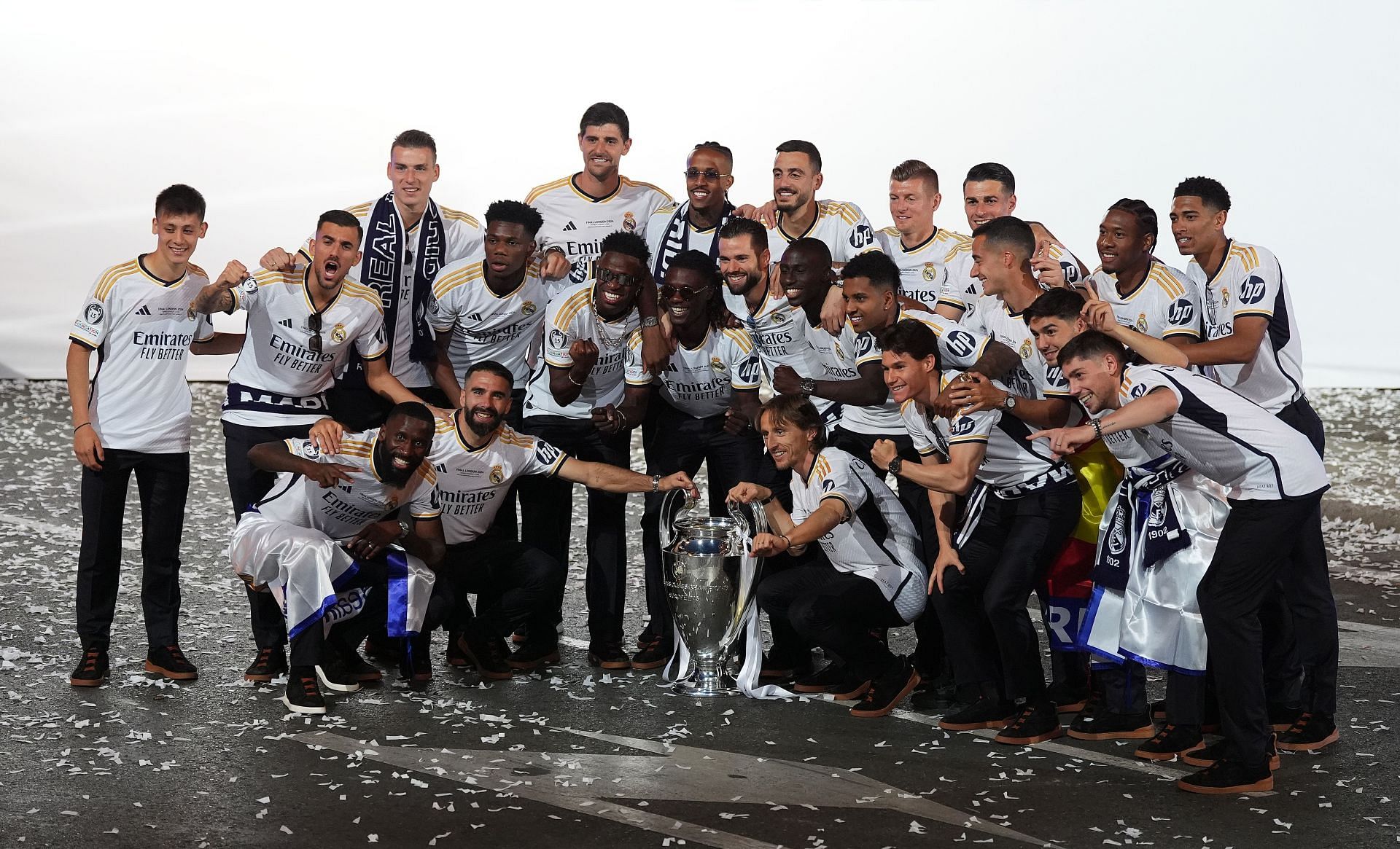 Real Madrid UEFA Champions League Trophy Parade