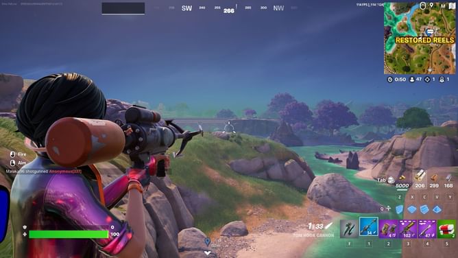 How to get the Tow Hook Cannon in Fortnite Chapter 5 Season 3
