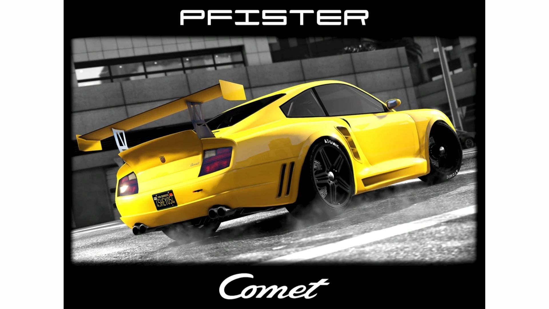 A promotional image for the Pfister Comet (Image via Rockstar Games)