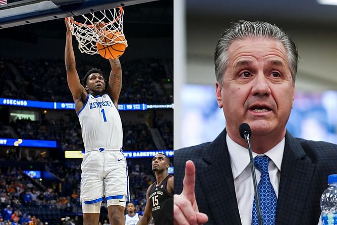 "I was disappointed"- Arkansas HC John Calipari drops his two cents on Justin Edwards going undrafted before being signed by 76ers