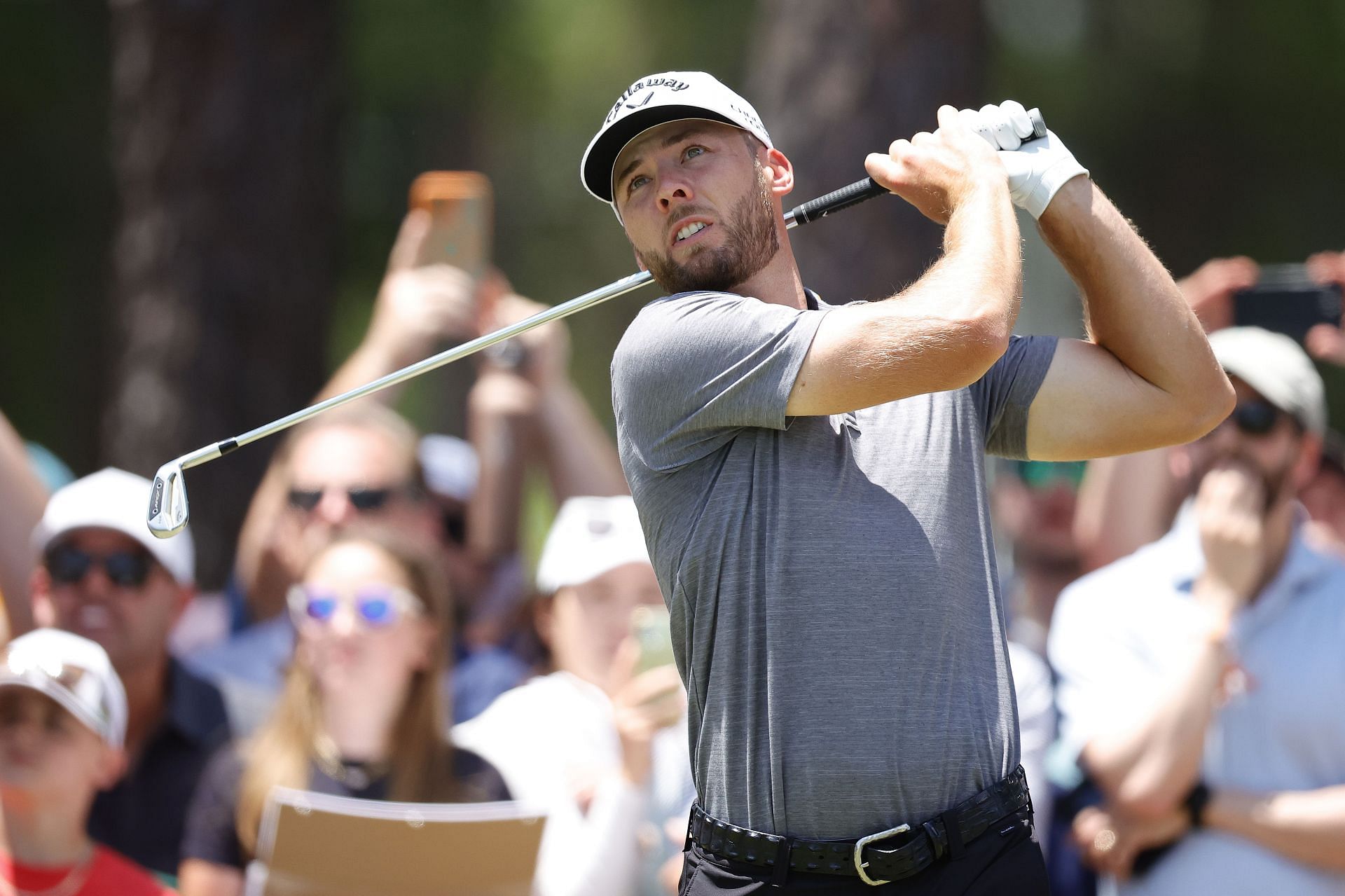 Sam Burns during the U.S. Open