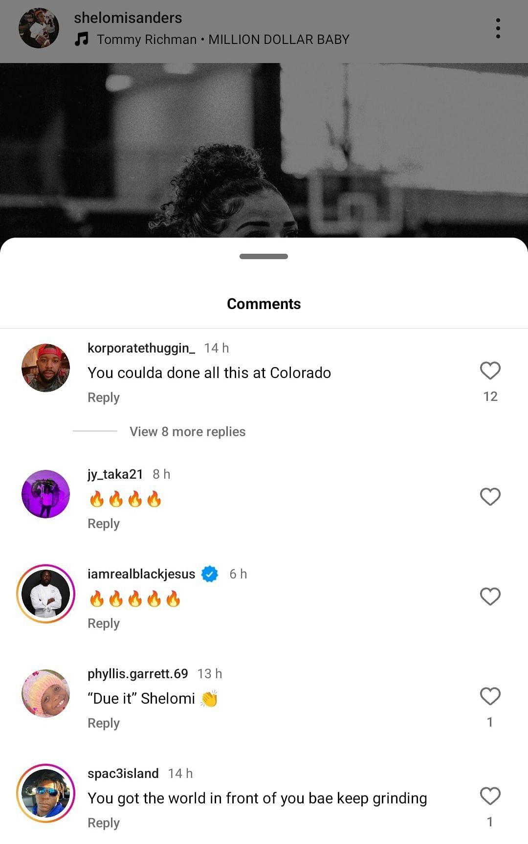 Comments on Sander&#039;s IG post