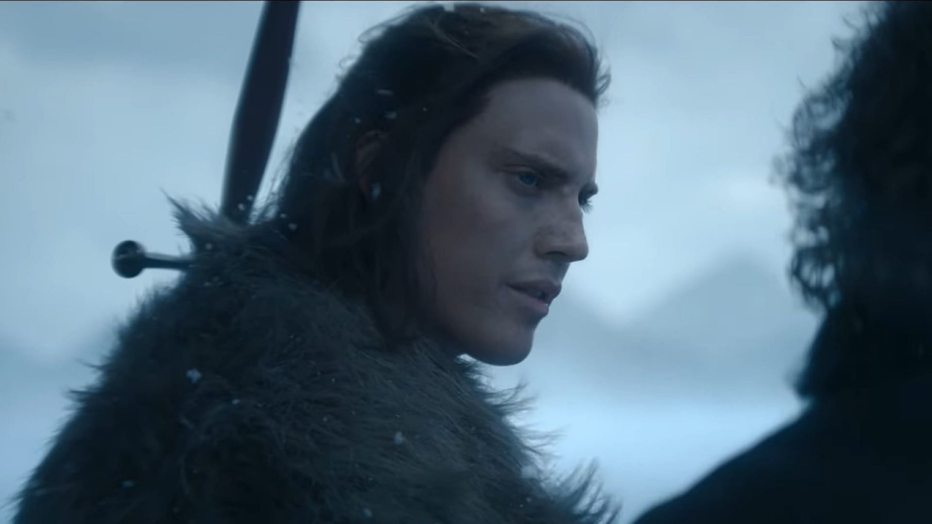 Tom Taylor as Cregan Stark (image via YouTube/GameofThrones)