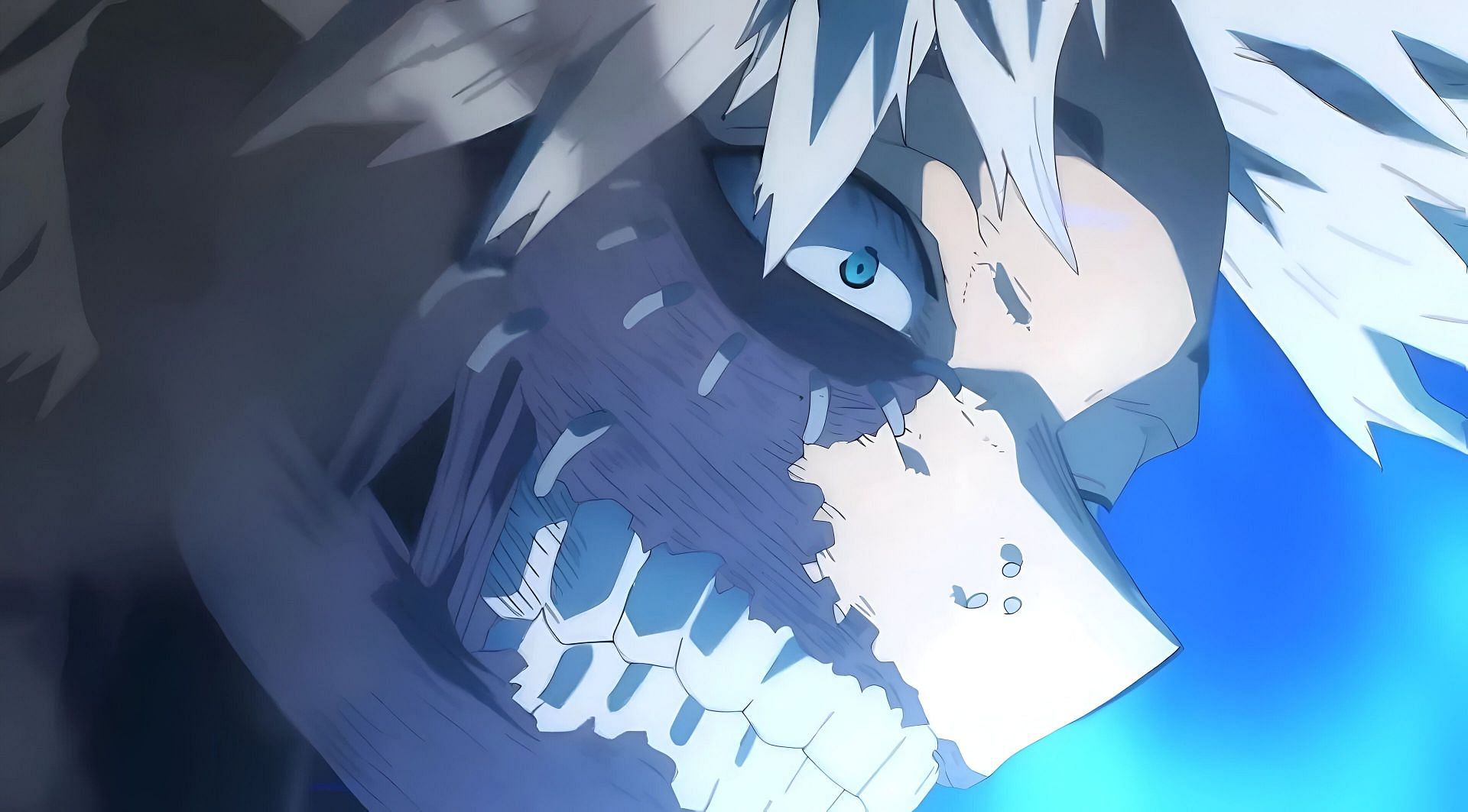 Dabi as seen in the anime (Image via BONES)