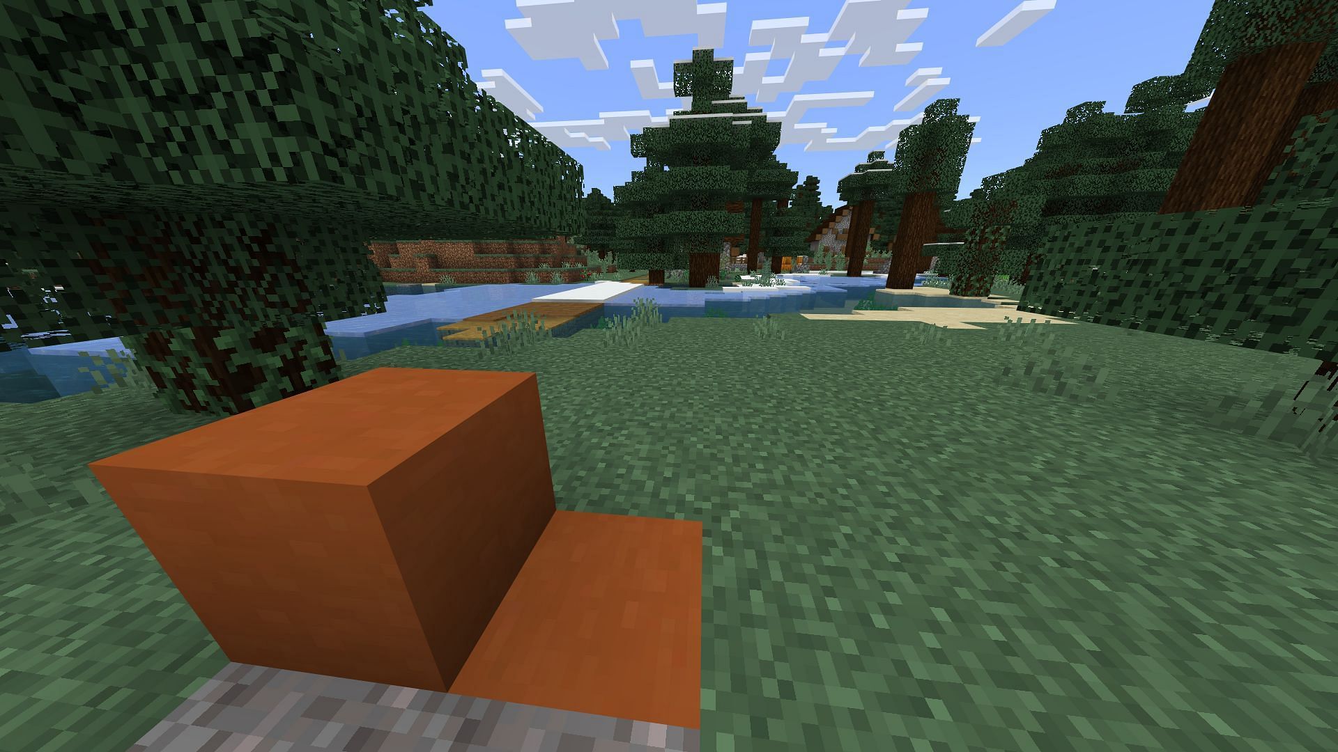 This Minecraft seed&rsquo;s spawn biome should be great for players who love to dig and mine (Image via Mojang)