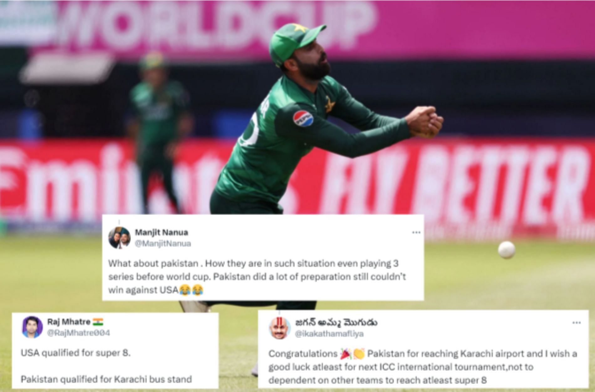 Pakistan will take the long flight back home after being eliminated from Super Eight contention