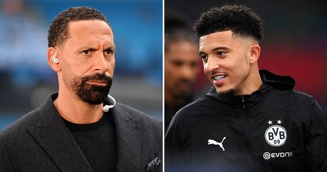 "That's where he needs credit" - Rio Ferdinand makes bold claims about Manchester United loanee Jadon Sancho ahead of UEFA Champions League final