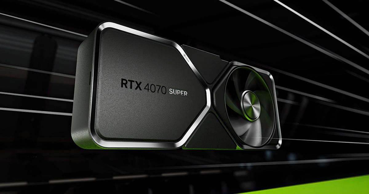 The Nvidia RTX 4070 Super comes with 12GB VRAM (Image via Nvidia)