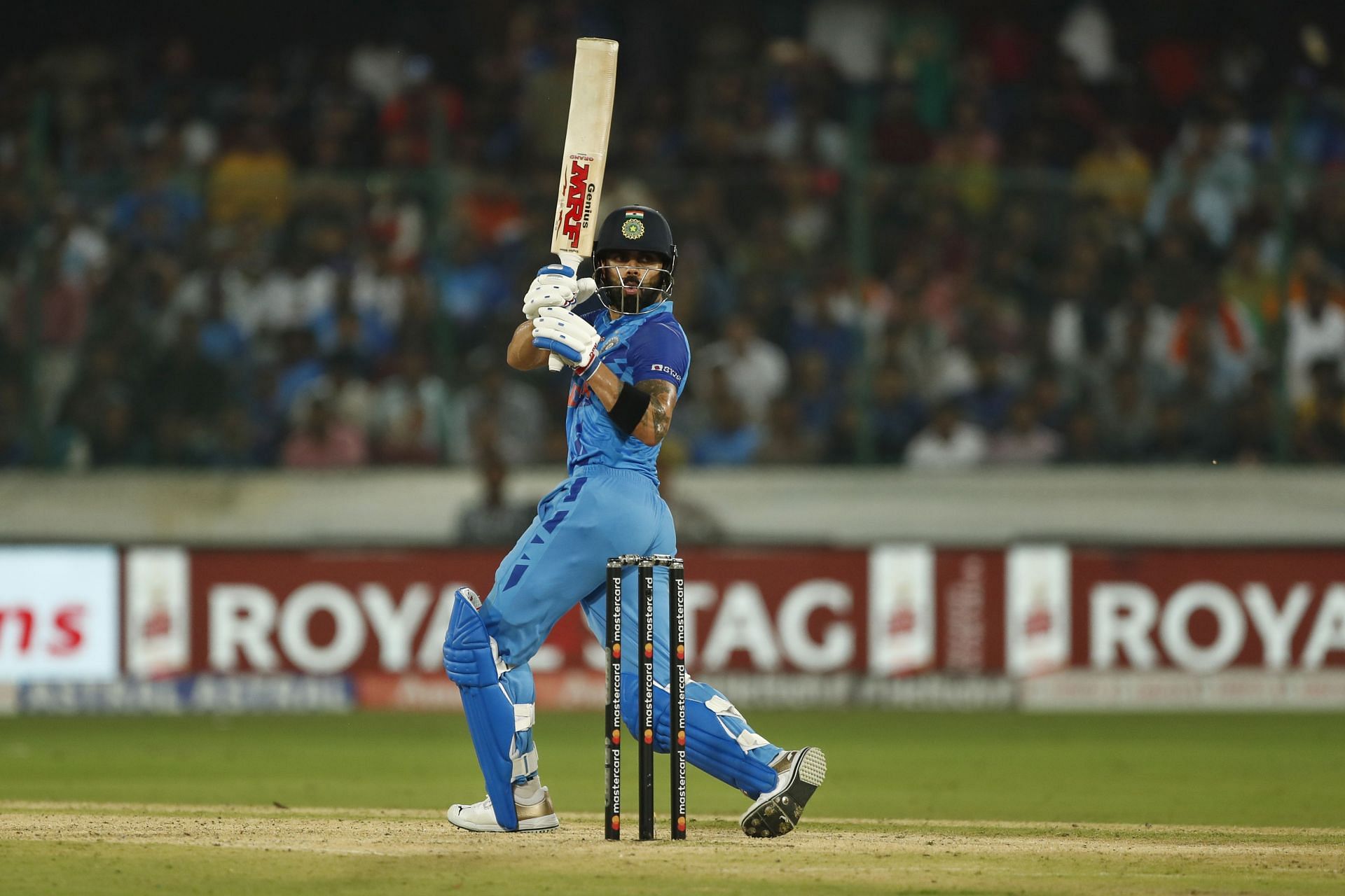 Virat Kohli opened for India against Ireland.