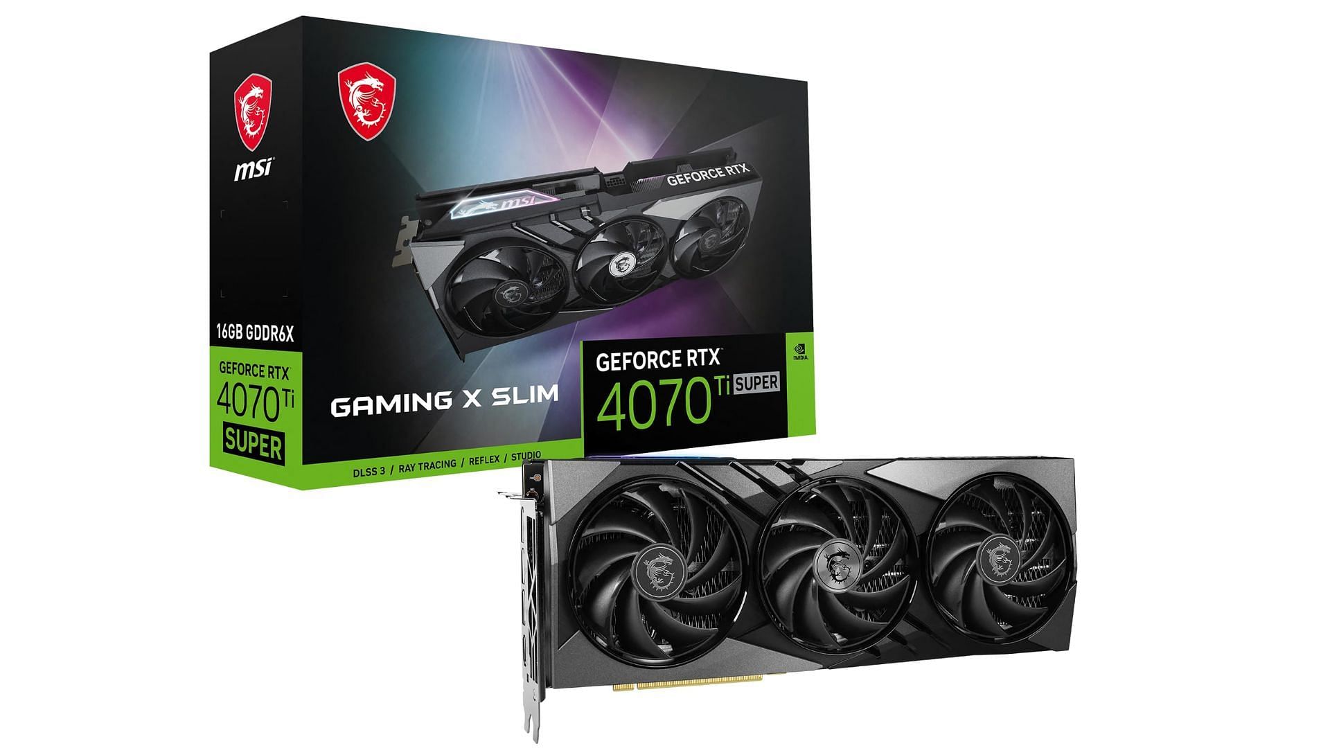 The RTX 4070 Ti Super is a capable high-resolution gaming GPU (Image via Amazon)