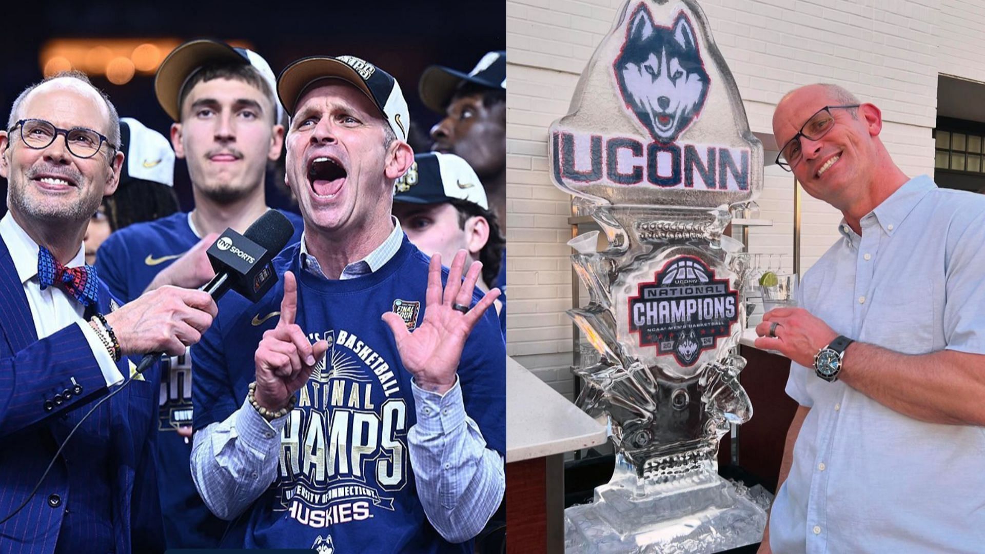 UConn coach Dan Hurley (Hurley