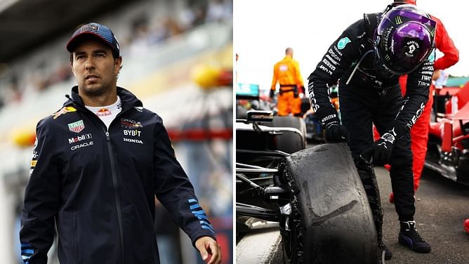 "Lewis Hamilton won once at Silverstone on 3 wheels": Helmut Marko cites rival F1 driver's heroics while questioning Sergio Perez's penalty in Canada
