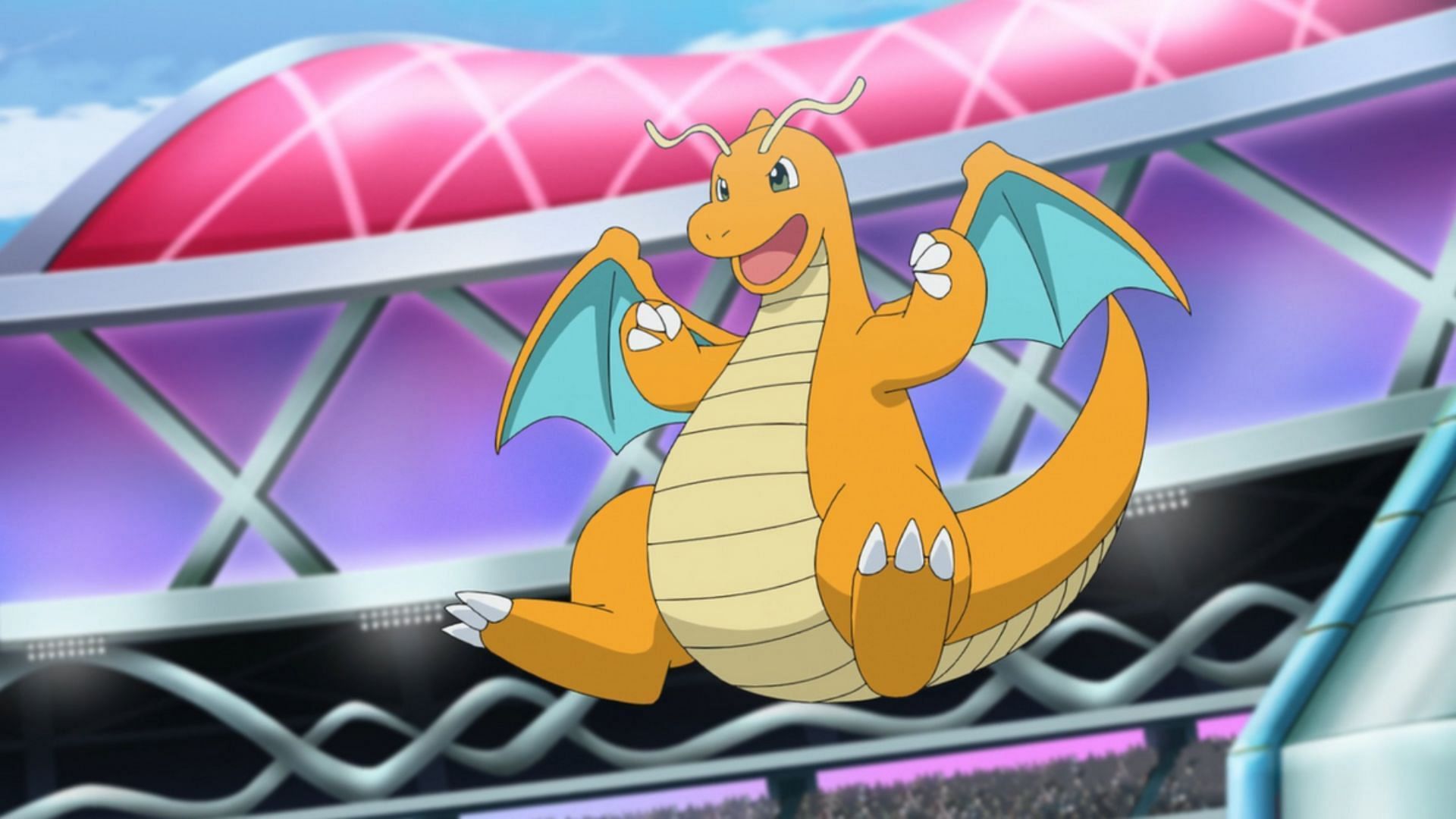 Ash Ketchum&#039;s Dragonite (Image via TPC)