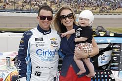 AJ Allmendinger’s Mrs. North Carolina-winning wife shares “wonderful feeling” of spending Father’s Day weekend at the Iowa NASCAR race
