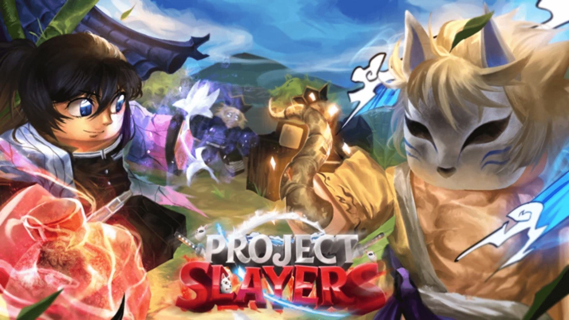 Official cover for Project Slayers (Image via Roblox)