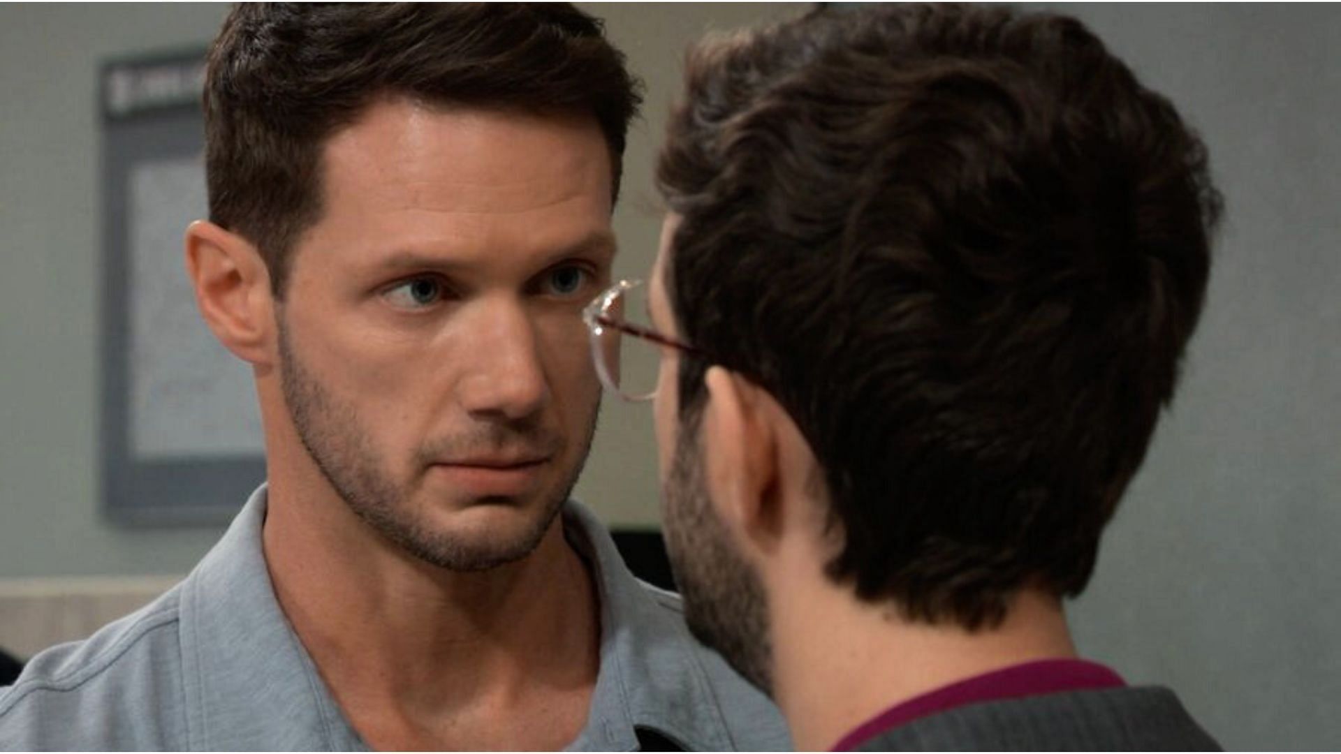 Johnny in a scene from General Hospital (Image via X@WactorTractor, General Hospital)