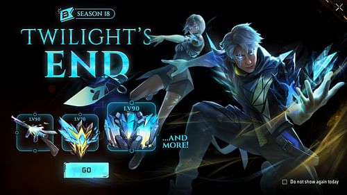 The pass will remain available until the end of the month (Image via Garena)