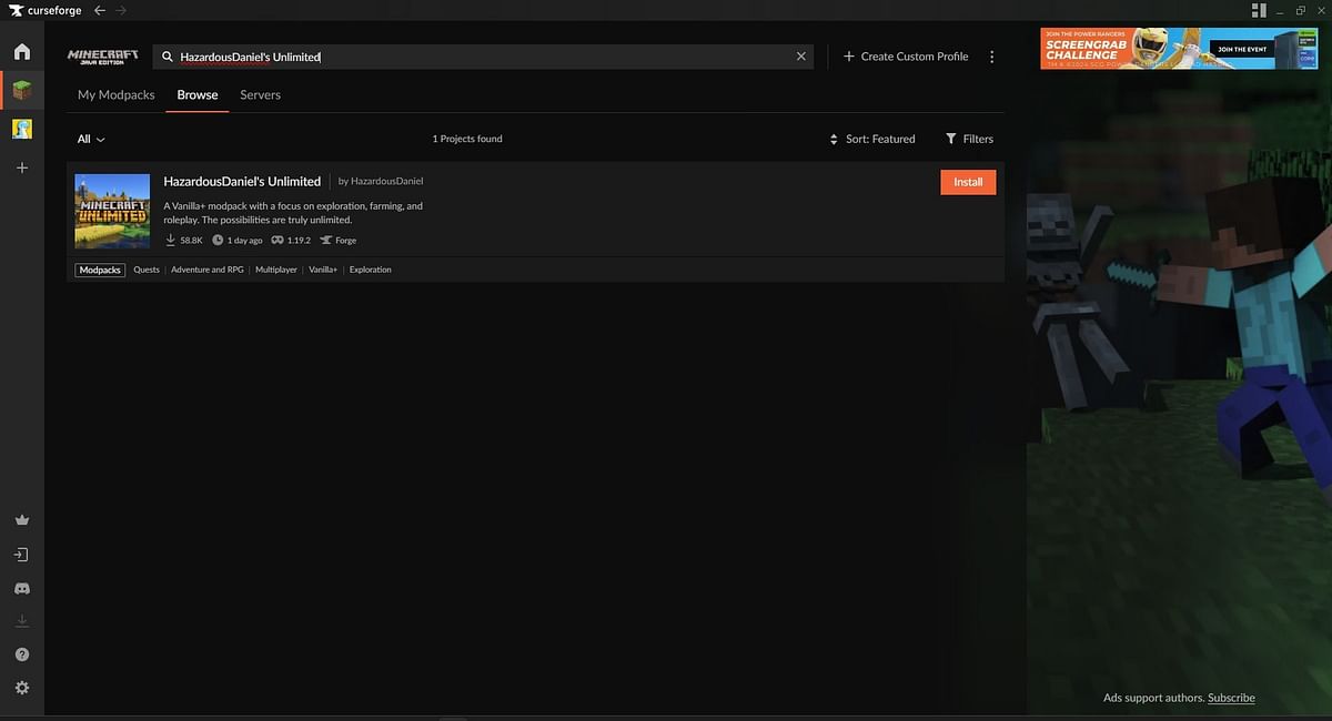 HazardousDaniel's Unlimited Minecraft modpack: How to install, features ...