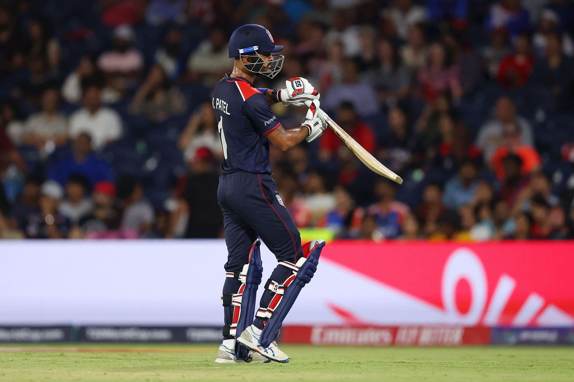 Monank Patel top-scored for the USA with a 38-ball 50.