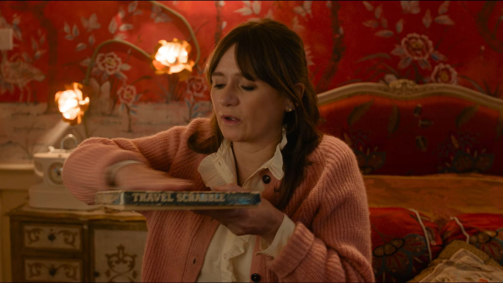 Emily Mortimer as Mrs. Brown in the film (image via StudiocanalUK)