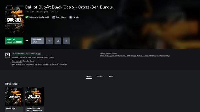 cod black ops 6 pre order