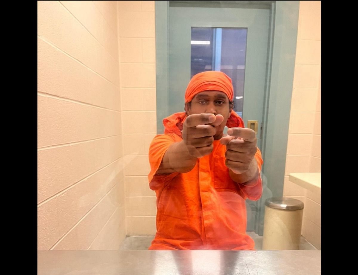 The location of the Instagram post reads &quot;Maplehurst Correctional Complex&quot; (Image via Instagram/ @top5)