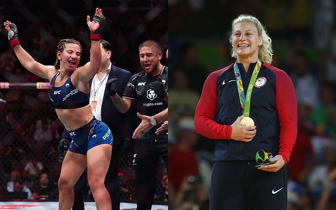 Kayla Harrison gives hilarious reaction to UFC "twerker" Ailin Perez, talks next title fight