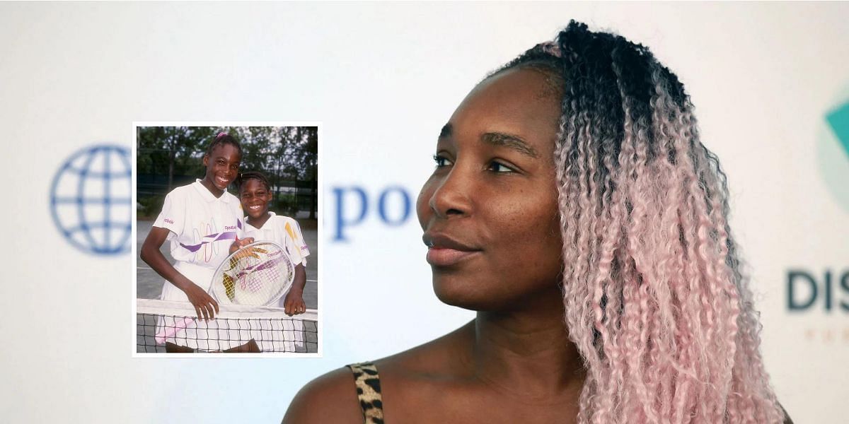 Venus Williams looks back on photo from 1994 (Source: GETTY)