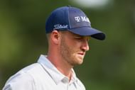 Wyndham Clark looks on from the third tee during the first round of the 124th U.S. Open