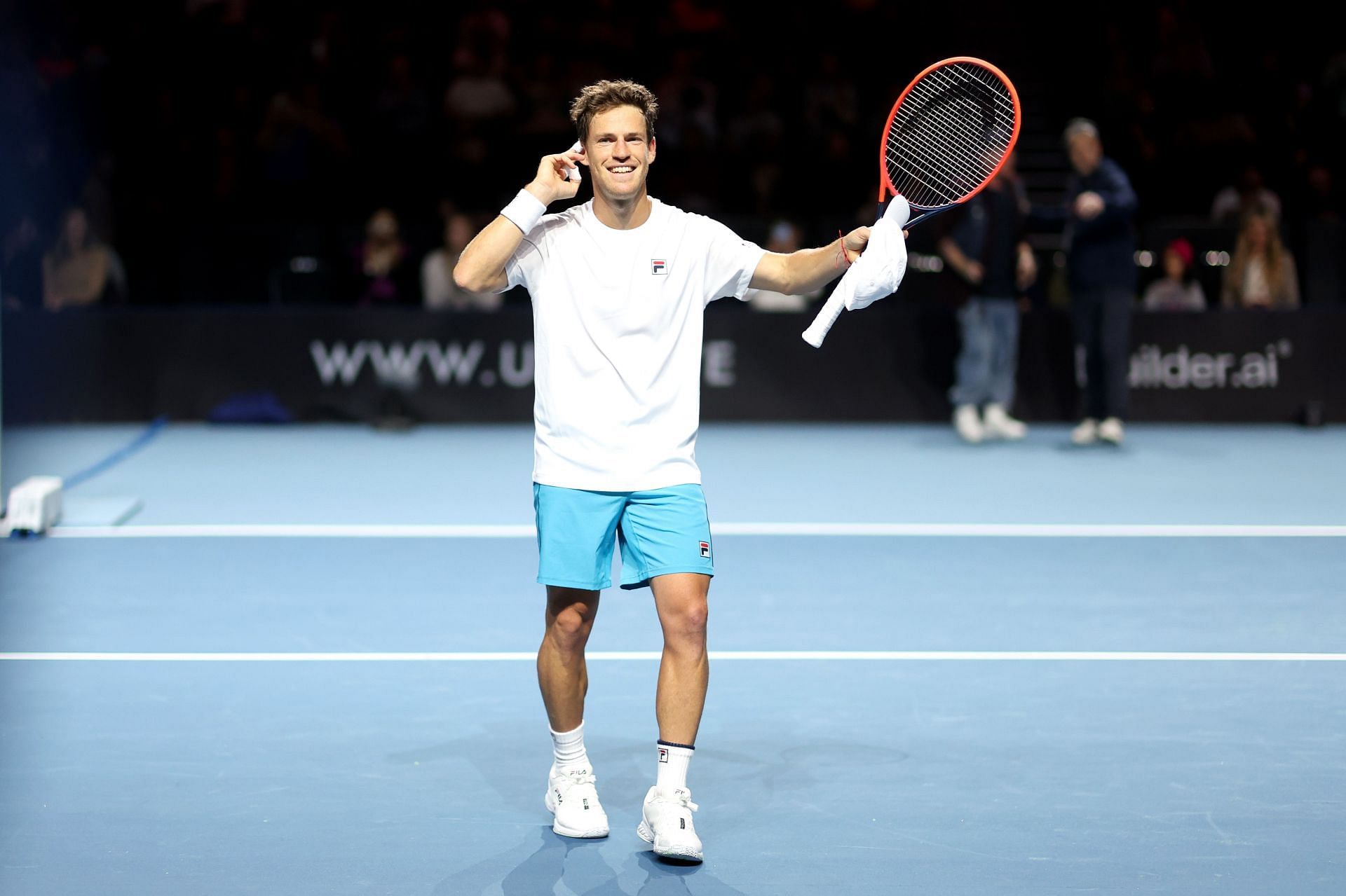 Diego Schwartzman at the UTS Grand Final London.