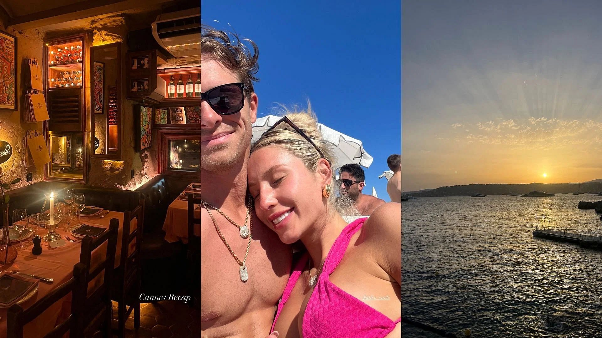 Braxton Berrios recaps his Cannes vacation with girlfriend Alix Earle (From: @braxtonberrios official IG)