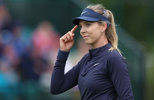 Katie Boulter at the 2024 Rothesay Open