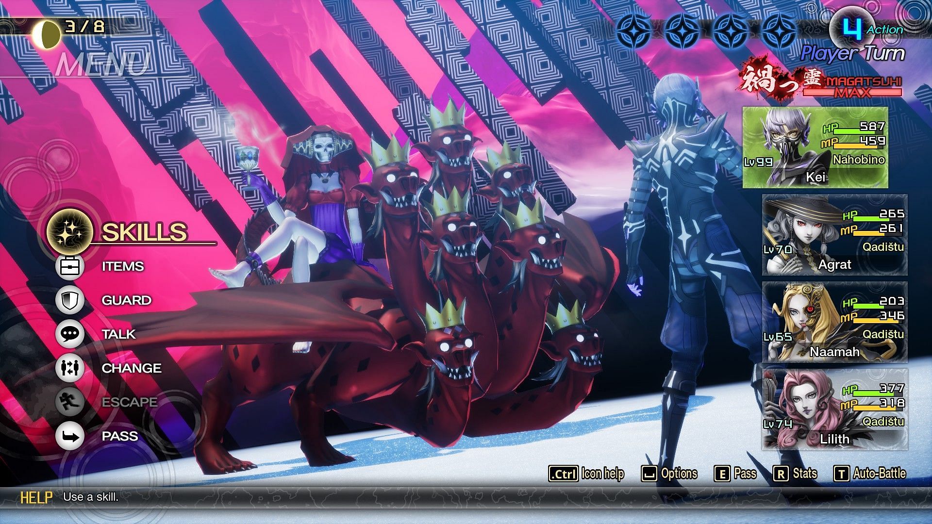 The Mother Harlot fight can be challenging based on your strategy (Image via Atlus)