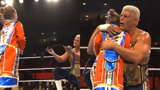 [Watch] Cody Rhodes brings fan to tears following house show match during an emotional moment