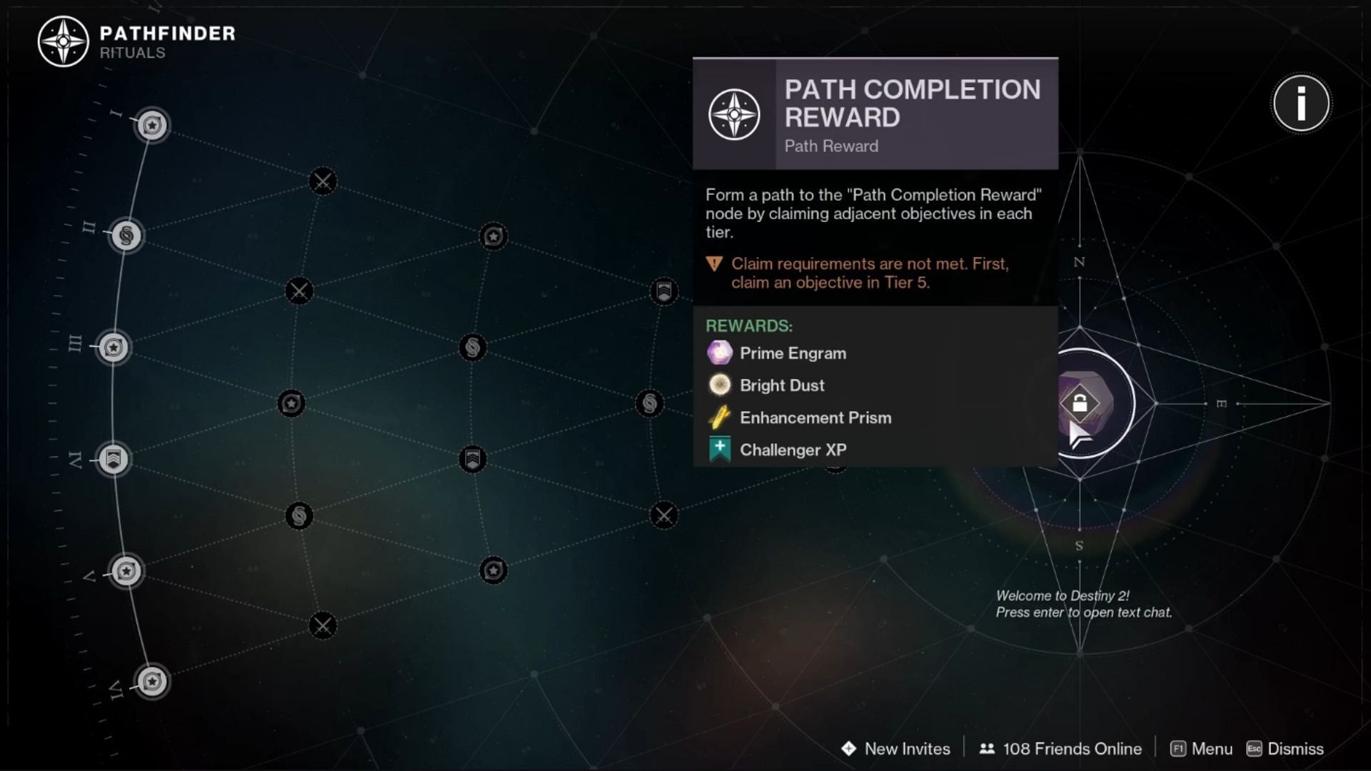 The Pathfinder system introduced in this expansion is a great way to find some new powerful gear (Image via Bungie)