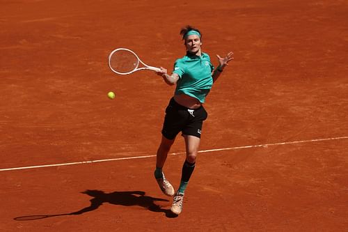 Bublik at the 2024 Mutua Madrid Open