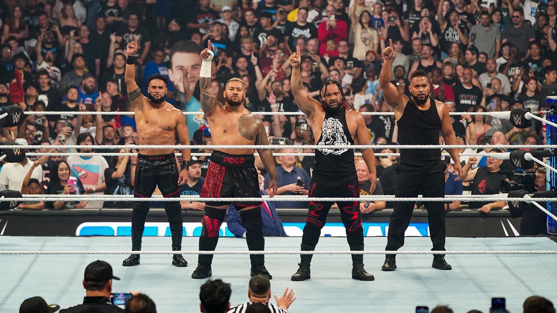Jacob Fatu joined The Bloodline on SmackDown (credit: WWE on X)