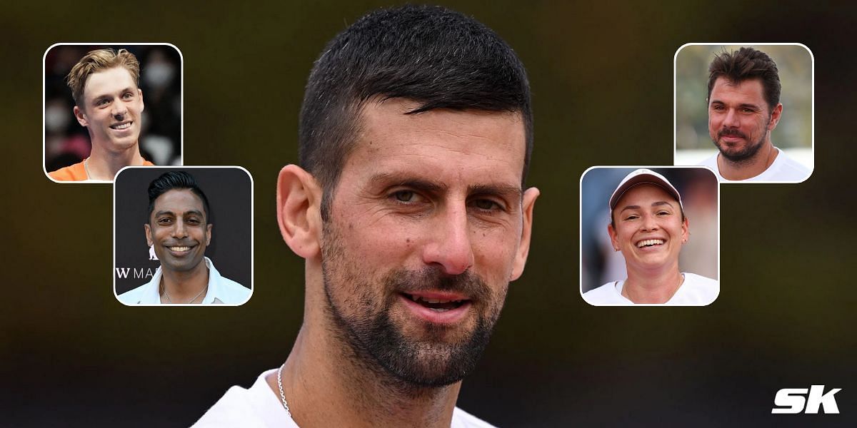 Tennis fraternity cheers Novak Djokovic on (image source: GETTY)