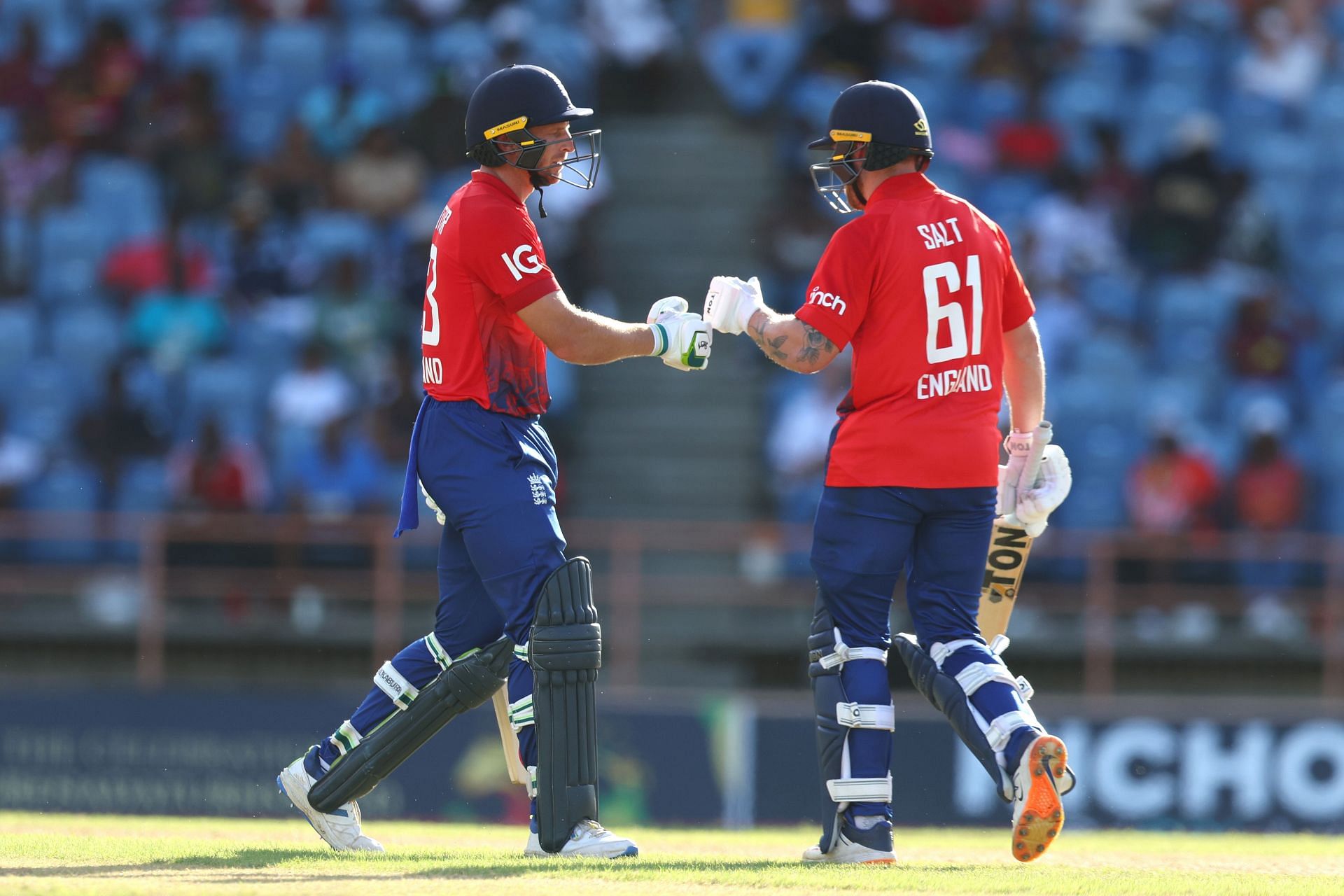 Jos Buttler and Phil Salt will potentially open for England.