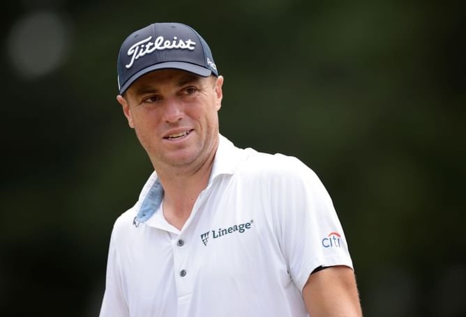 Justin Thomas watches NHL history as the Florida Panthers win 2024 Stanley Cup