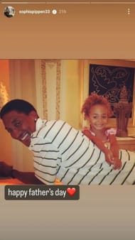 Sophia Pippen's Instagram story