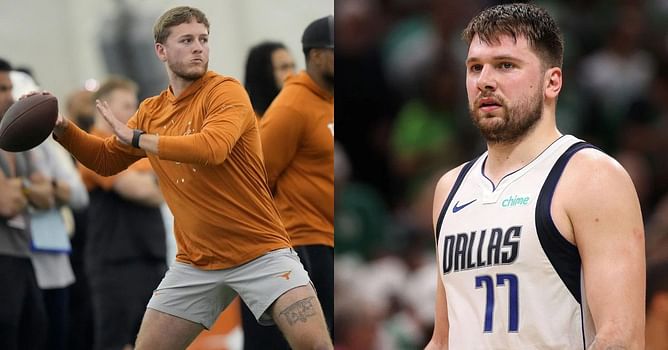 “I’ll take that as a huge compliment” — Texas QB Quinn Ewers laughs off Luka Doncic comparison