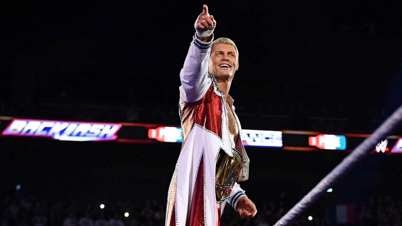 Cody Rhodes in the current Undisputed WWE Champion