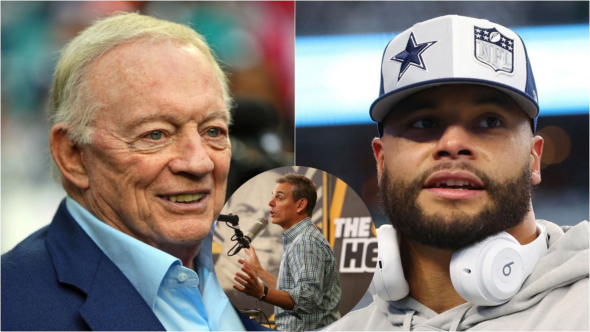 Jerry Jones in the crosshair of Colin Cowherd