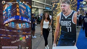 "Have fun" - Luka Doncic's mother Mirjam Poterbin's message for superstar son bodes well as Mavs thrash Celtics