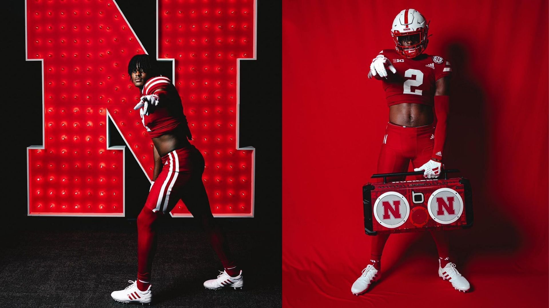 Michael Terry III has Nebraska on his shortlist (Images via Instagram)