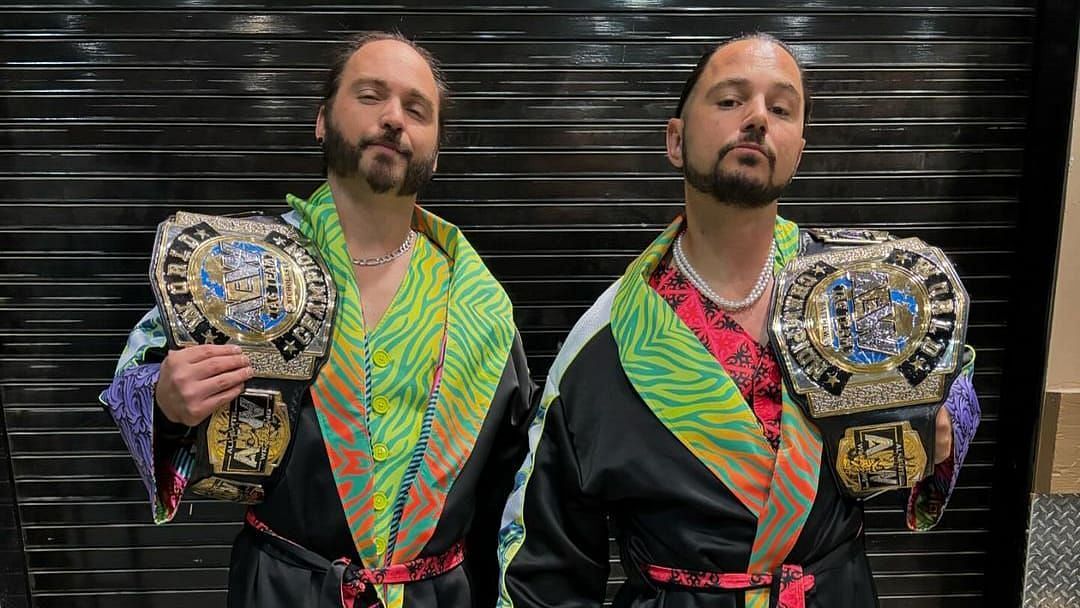 The Young Bucks are the current AEW World Tag team Champions [Image Credit: star