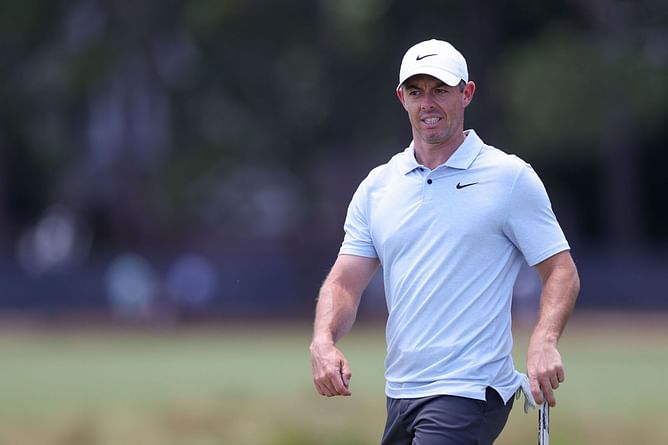 Rory McIlroy spotted without a wedding ring at the US Open despite announcing a U-turn from his divorce filing